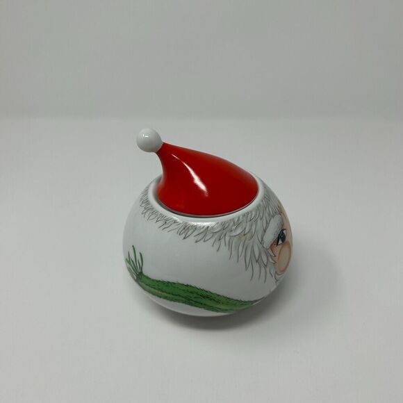 ARZBERG Porcelain Germany Piccolino SANTA CLAUS Matteo Thun Trinket Box - Picture 6 of 16